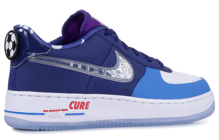 Nike Air Force 1 Low'Doernbecher' 2018 GS Deep Royal Blue/Light Photo Blue-Voltage Purple-Clear BV7251-400 KICKSOVER