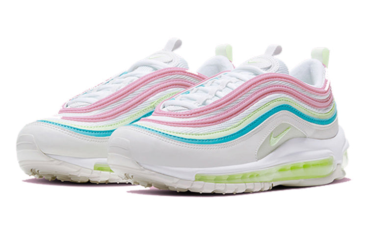 Nike Womens Air Max 97 'Easter' White/Barely Volt/Platinum Tint CW7017-100 KICKSOVER