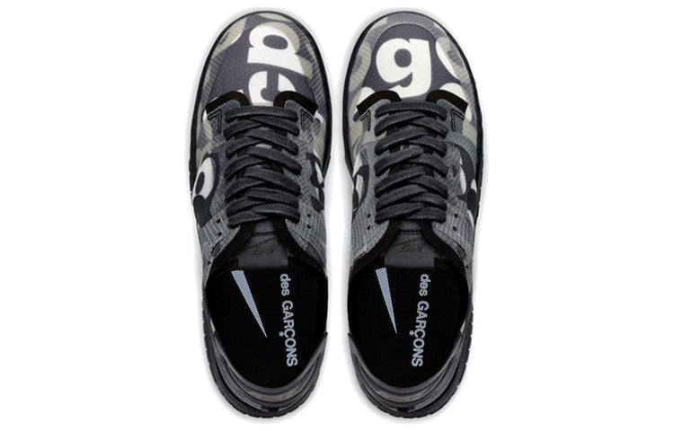 Nike Comme des Garcons x Womens WMNS Dunk Low Monogram Print CZ2675-001 sneakmarks