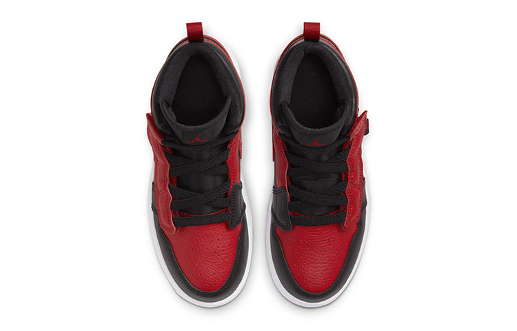 Air Jordan 1 Mid ALT 'Banned' 2020 (PS) Black/Gym Red/White AR6351-074