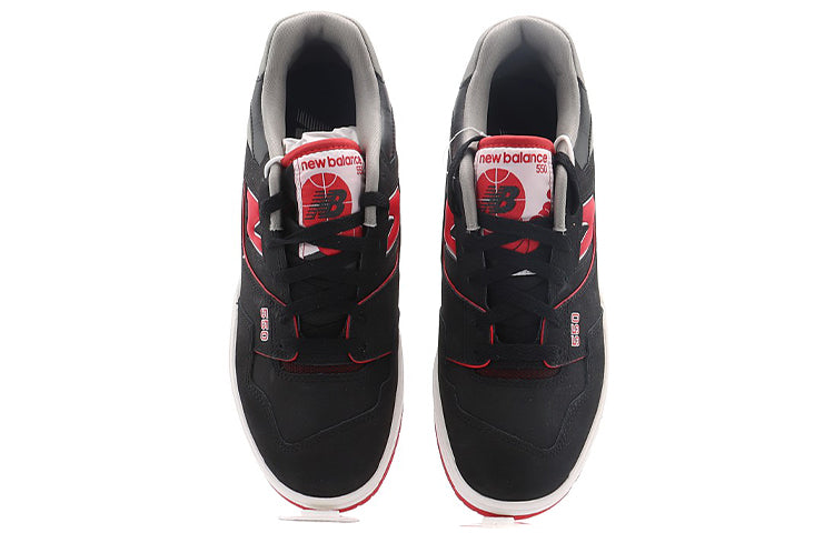 New Balance 550 'Black Red' Black/Red BB550SG1 KICKSOVER