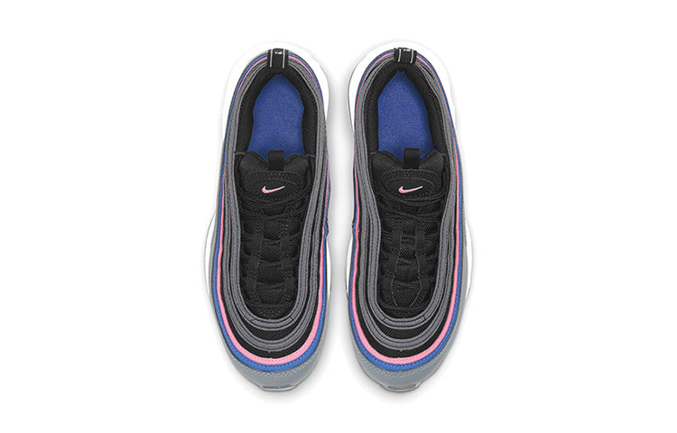 Air Max 97 GS 'Black Smoke Grey' Black/Smoke Grey/Sapphire/Sunset Pulse 921522-026 KICKSOVER