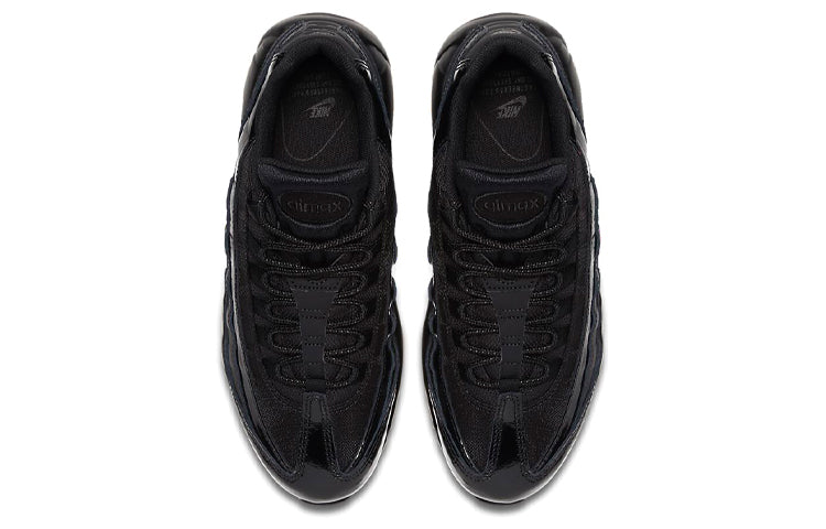 Nike Womens Air Max 95 'Black' Black/Black 307960-010 sneakmarks