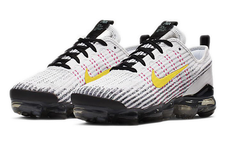 Nike Air VaporMax Flyknit 3 GS 'White Dynamic Yellow' White/Dynamic Yellow/Hyper Turquoise BQ5238-102 KICKSOVER