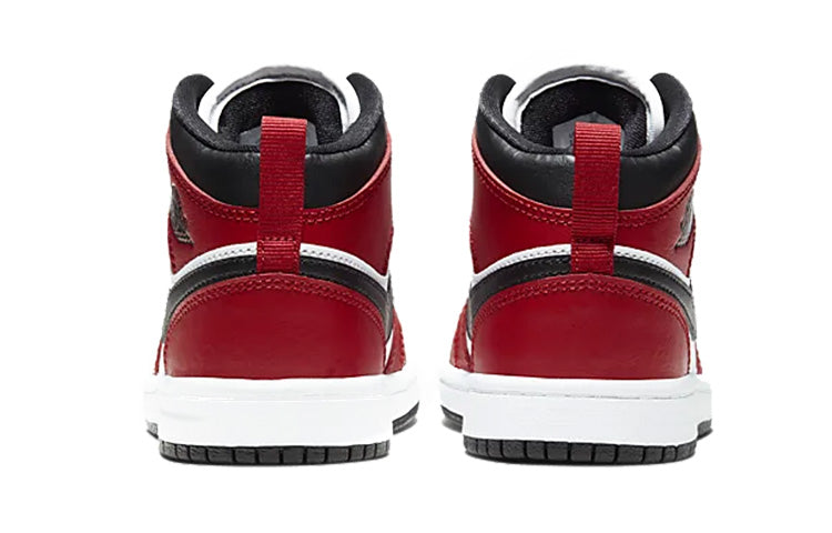 Air Jordan 1 Mid PS 'Chicago Black Toe' Black/Gym Red/Black 640734-069