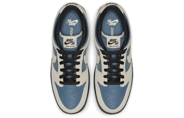 Nike Dunk Low Pro SB Skateboard 'Thunderstorm' Light Cream/Thunderstorm BQ6817-200 sneakmarks