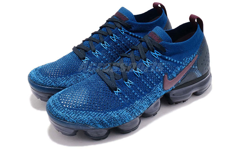 Nike Air VaporMax Flyknit 2 Gym Blue 942842-401 KICKSOVER