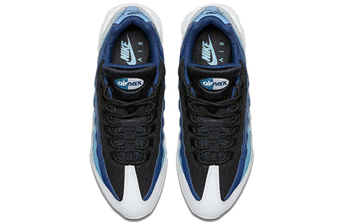 Nike Air Max 95 Essential 'Reverse Stash' Pure Platinum/Black-Navy 749766-026 sneakmarks