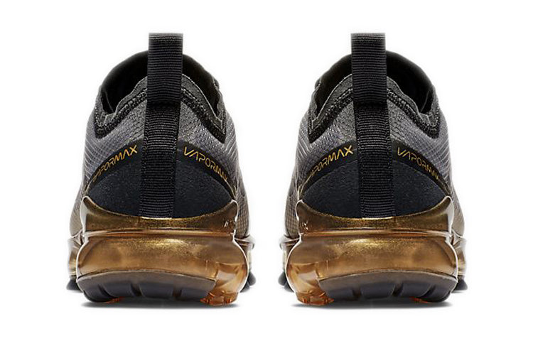 Nike Air VaporMax 2019 GS 'Black Gold' Black/Black-Metallic Gold AJ2616-004 KICKSOVER