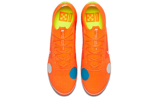 Nike OFF-WHITE x Mercurial Vapor 360 'Orange' Orange/White-Blue-Yellow AO1256-810 sneakmarks