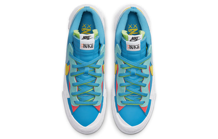 Nike Kaws x sacai x Blazer Low sacai KAWS Neptune Blue DM7901-400 sneakmarks