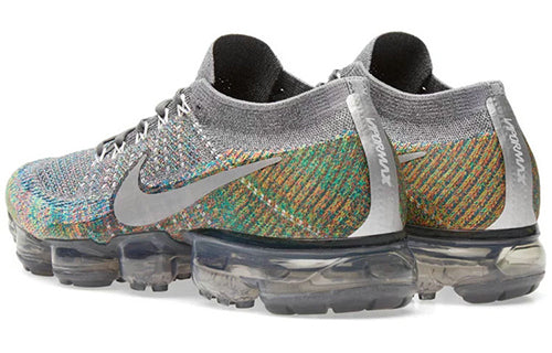 Nike Air VaporMax 'Grey Multi' Dark Grey/Reflect Silver-Blue Orbit 849558-019 KICKSOVER