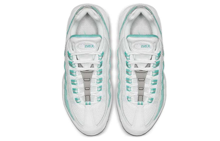 Nike Womens Air Max 95 'Light Aqua' White/White/Light Aqua 307960-115 sneakmarks