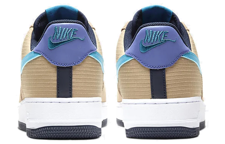 Nike Air Force 1 Low 'Khaki ACG' Khaki/Persian Violet/Bright Teal/Blue Fury CD0887-201 KICKSOVER