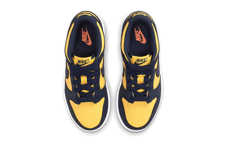 Nike Dunk Low PS 'Michigan' 2021 Varsity Maize/Midnight Navy/White CW1588-700 sneakmarks