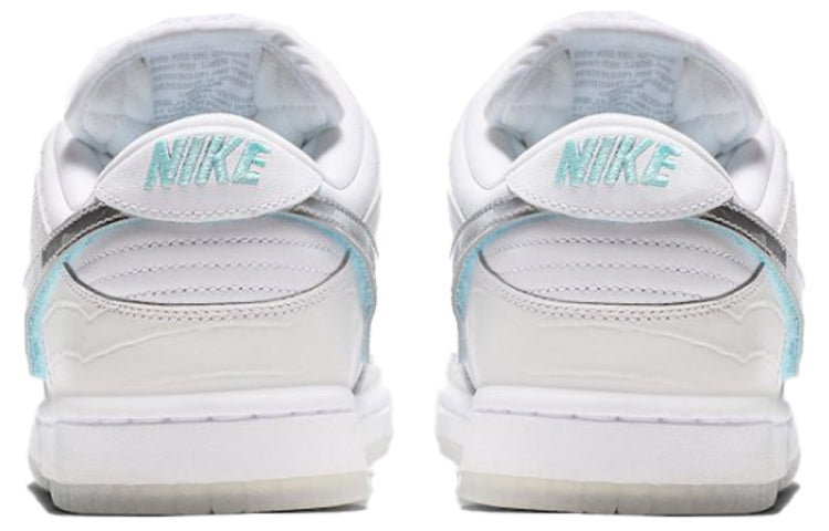 Nike SB Skateboard Dunk Low Pro OG QS Diamond - White BV1310-100 sneakmarks