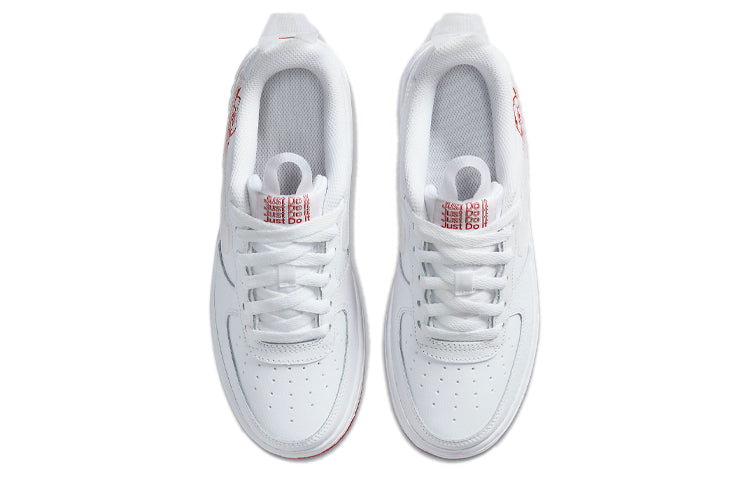 Nike Air Force 1 Low GS 'Bodega Plastic Bag' White/White/University Red CN8534-100 KICKSOVER