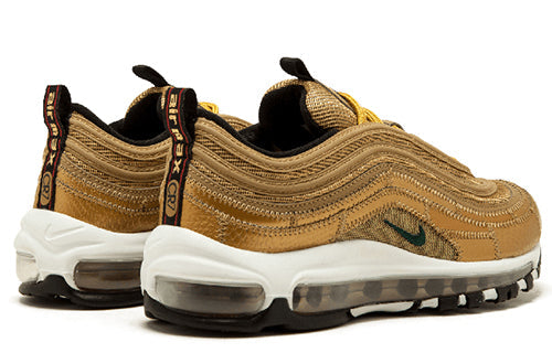 Nike CR7 x Air Max 97 'Golden Patchwork' Metallic Gold/Green/Varsity Red/Black AQ0655-700 KICKSOVER