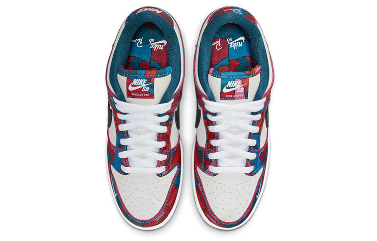 Nike SB Skateboard Parra Dunk Low Pro Abstract Art DH7695-600 sneakmarks