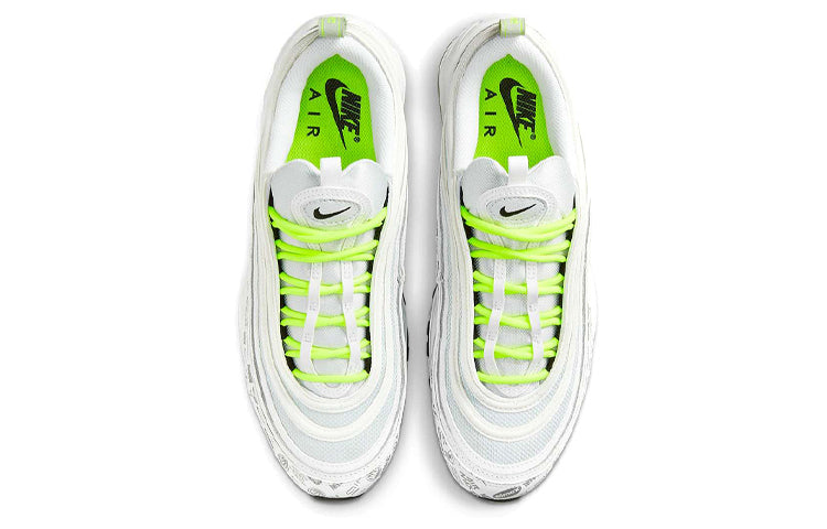 Nike Air Max 97 Reflective Logo White Volt DH0006-100 sneakmarks