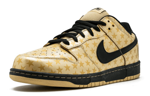 Nike Dunk Low Premium SB Skateboard 'Trickstar' Metallic Gold/Black 313170-702 sneakmarks