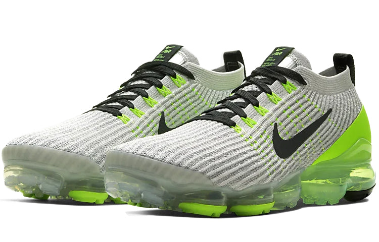 Nike Air VaporMax Flyknit 3 'Electric Green' Vast Grey/Electric Green/White/Off Noir AJ6900-011 KICKSOVER