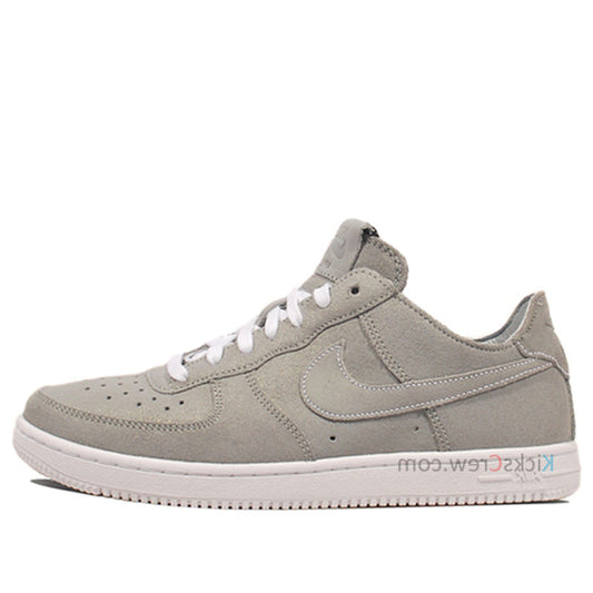 Nike Womens Air Force 1 Low Light Metallic Platinum 487643-001 KICKSOVER