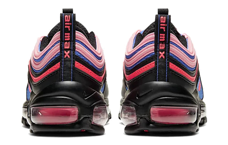 Nike Air Max 97 GS 'Black Multi' Black/Flash Crimson/Racer Blue CT1578-001 KICKSOVER