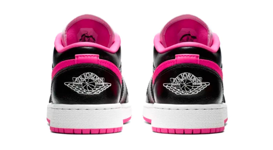 Air Jordan 1 Low GS Black Hyper Pink 554723-061