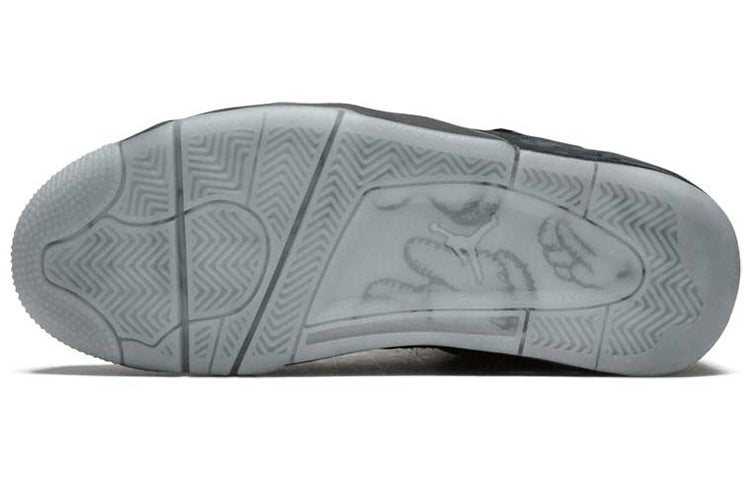 Nike KAWS x Air Jordan 4 Retro 'Black' Black/Black-Clear Glow 930155-001