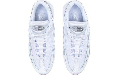 Nike Air Max 95 'Glacier Blue' White/Photo Blue-Glacier Blue-Metallic Silver AQ7981-100 sneakmarks