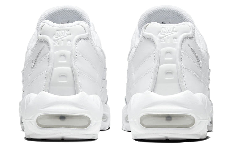 Nike Air Max 95 Triple White White/Grey Fog/White CT1268-100 sneakmarks