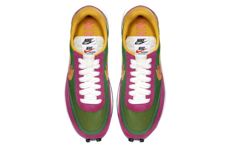 Nike LDWaffle x Sacai Green Fuchsia Del Sol BV0073-301 sneakmarks