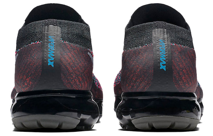 Nike Air VAPORMAX Flyknit Black/METALLIC SILVER-BLUE LAGOON 849558-015 KICKSOVER