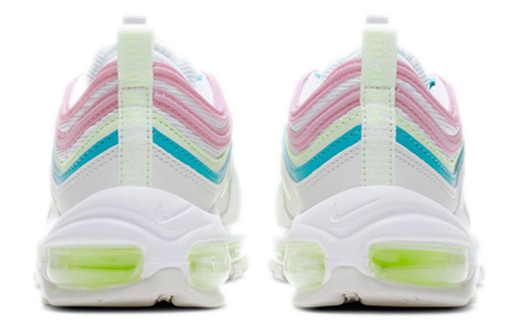 Nike Womens Air Max 97 'Easter' White/Barely Volt/Platinum Tint CW7017-100 KICKSOVER