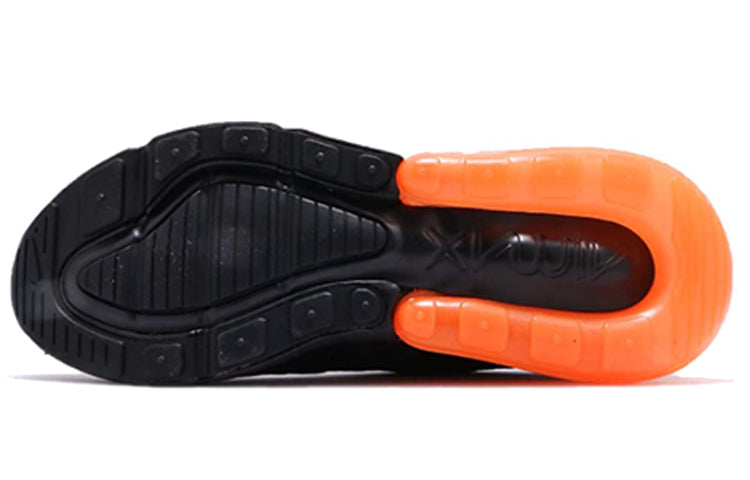 Nike Air Max 270 Black Total Orange AH8050-008 KICKSOVER