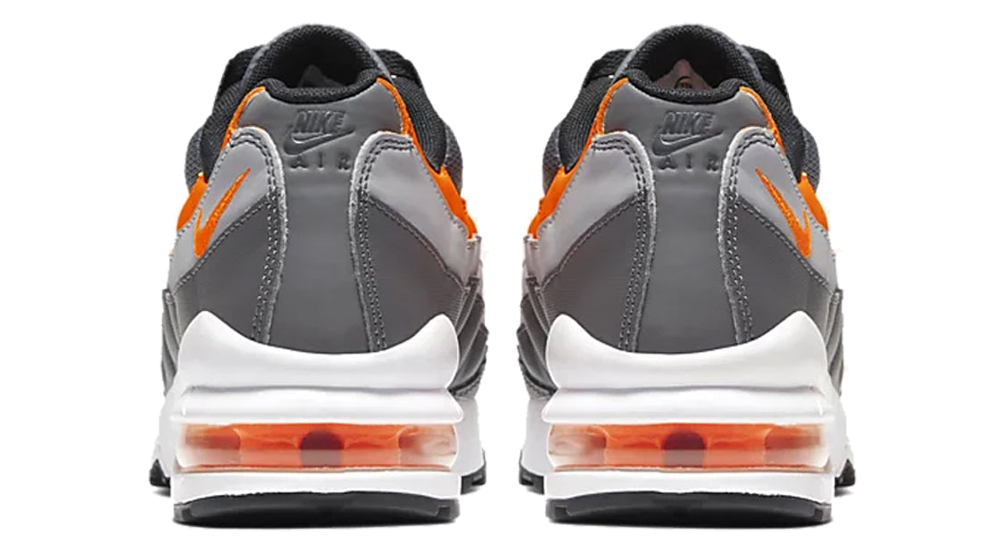 Nike Air Max 95 GS 'Grey Total Orange' Dark Grey/Black/Wolf Grey/Total Orange 905348-033 sneakmarks