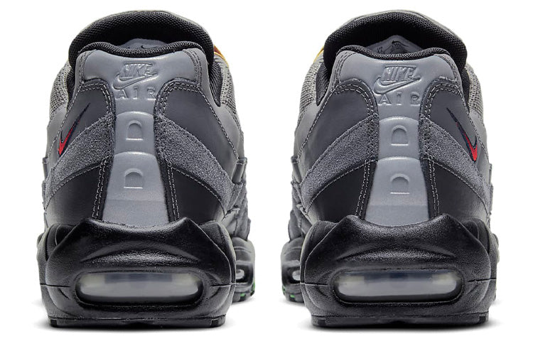 Nike Air Max 95 'Evolution of Icons' Light Charcoal/Black/Lemon Venom/University Red CW6575-001 sneakmarks