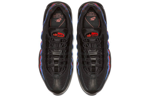 Nike Womens Air Max 95 'Leopard Pack' Black/Black-Habanero Red CD0180-001 sneakmarks