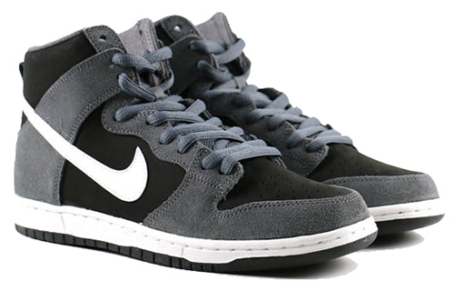 Nike SB Skateboard Dunk High Pro 'Dark Grey' Dark Grey/Black-White-White 854851-010 sneakmarks