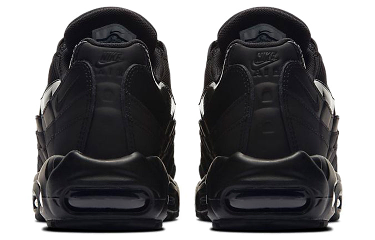 Nike Womens Air Max 95 'Black' Black/Black 307960-010 sneakmarks