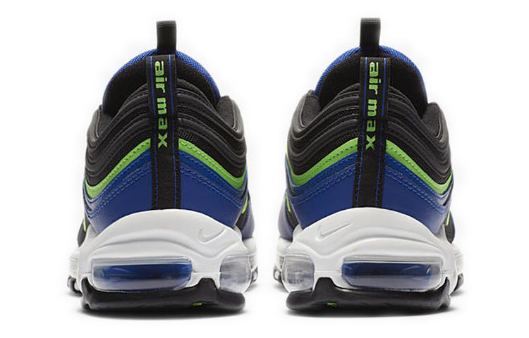 Nike Air Max 97 'Royal Blue Neon' Hyper Blue/Black/White/Green Strike CW5419-400 KICKSOVER