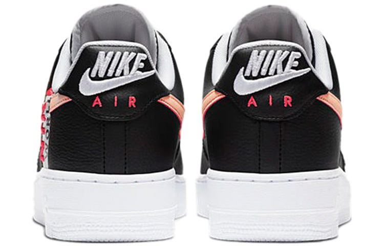 Nike Air Force 1 Low 'Worldwide Pack - Black Crimson' Black/Flash Crimson/White CK6924-001 KICKSOVER