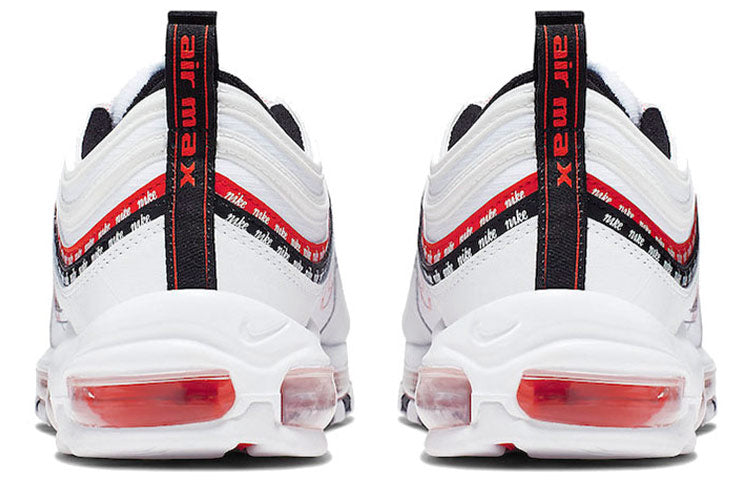 Nike Air Max 97 'Script Swoosh' White/Black/University Red CK9397-100 KICKSOVER