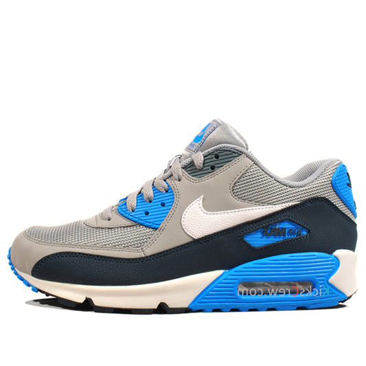 Nike Air Max 90 Essential Wolf Grey Armory Navy 537384-015 KICKSOVER
