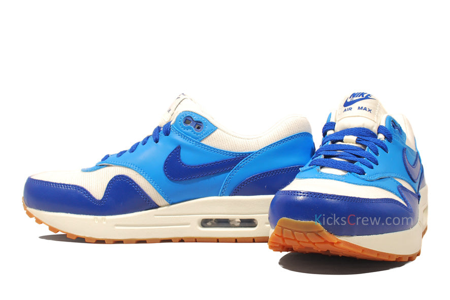 Nike Womens Air Max 1 VNTG Hyper Blue Lightning 555284-105 KICKSOVER