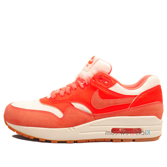 Nike Womens Air Max 1 VNTG Bright Mango Tatol Crimson 555284-106 KICKSOVER
