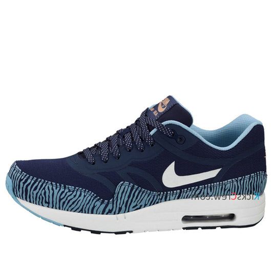 Nike Air Max 1 PRM TAPE Tiger - Brave Blue 599514-410 KICKSOVER