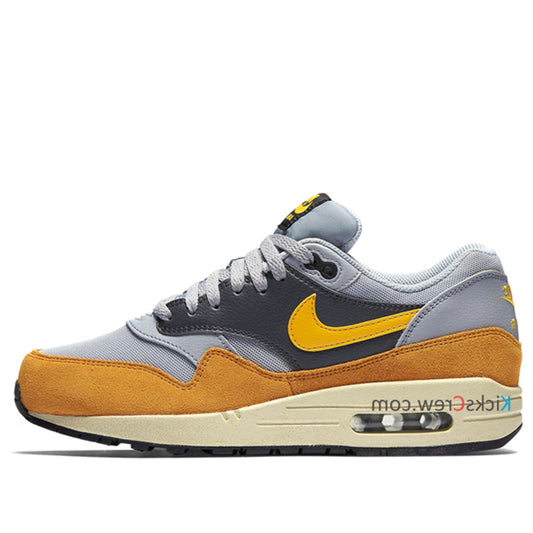 Nike Womens Air Max 1 Essential Wolf Grey Varsity Maize 599820-021 KICKSOVER