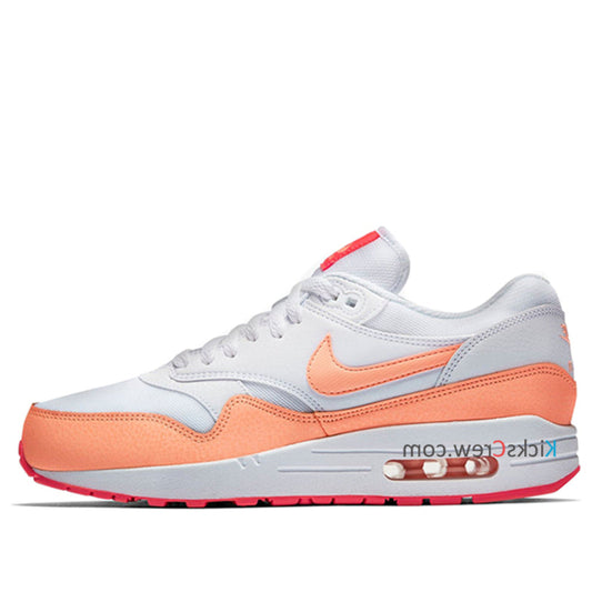 Nike Womens Air Max 1 Essential White Sunset Glow 599820-114 KICKSOVER